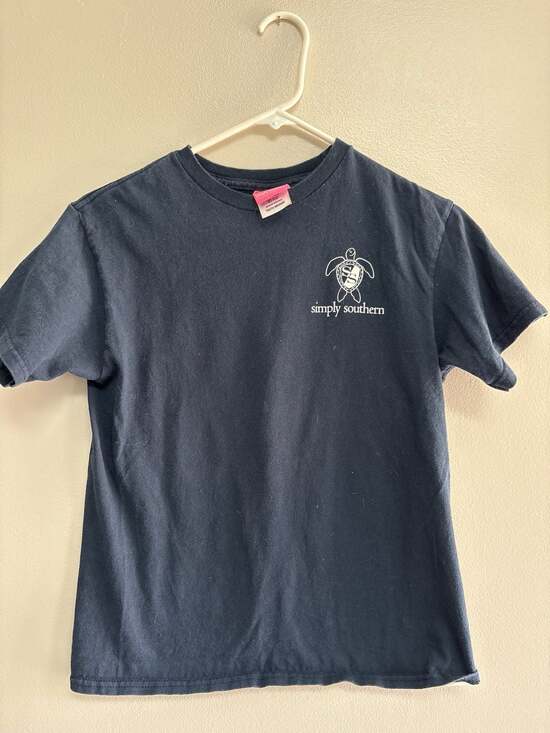 Simply Southern Other - Simply Southern Life is Beautiful Bicycle Puppy T-Shirt Youth Medium